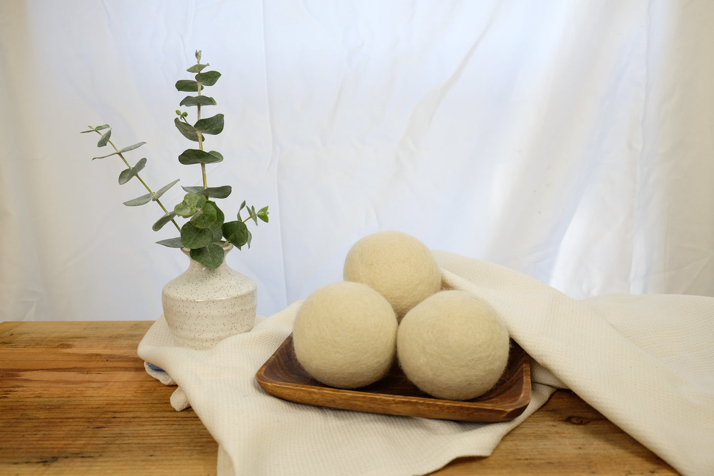 100% Wool Dryer Balls - 3 Pack