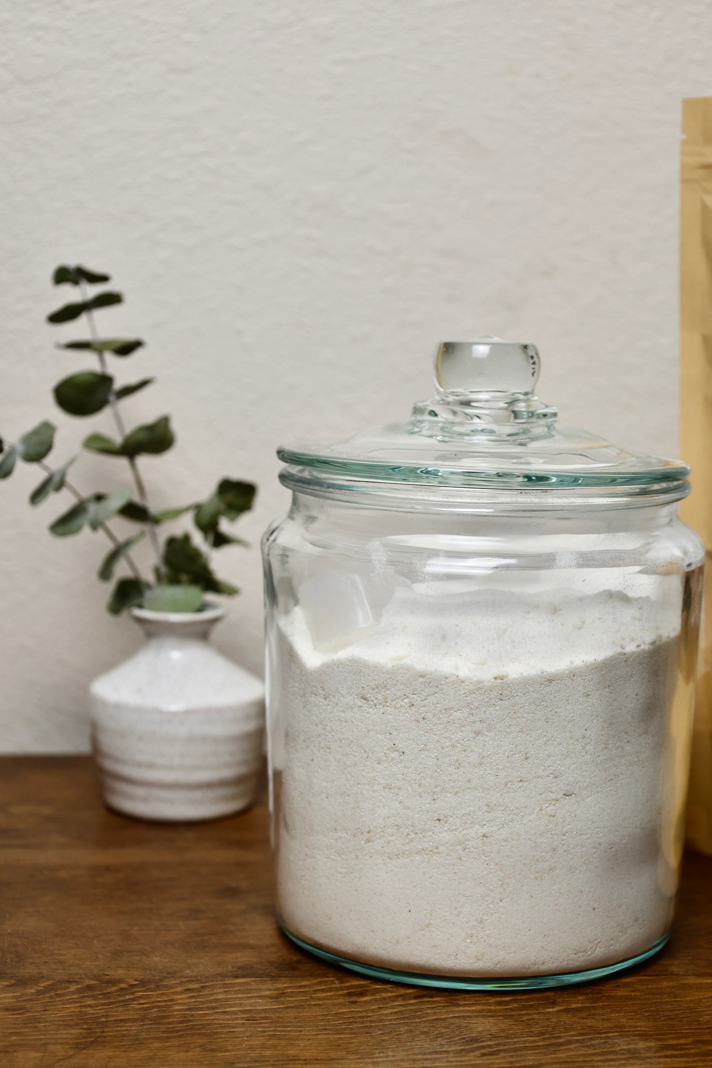 Refillable Glass Laundry Jar | Fits 3 lb Bag